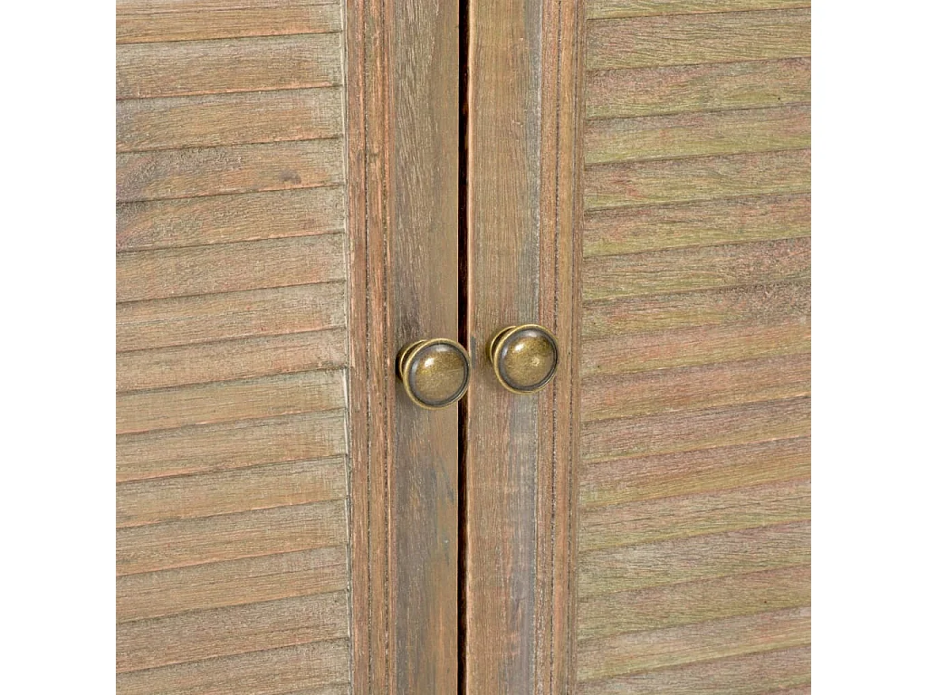 Aparador 60x30x80 cm madeira maciça branco