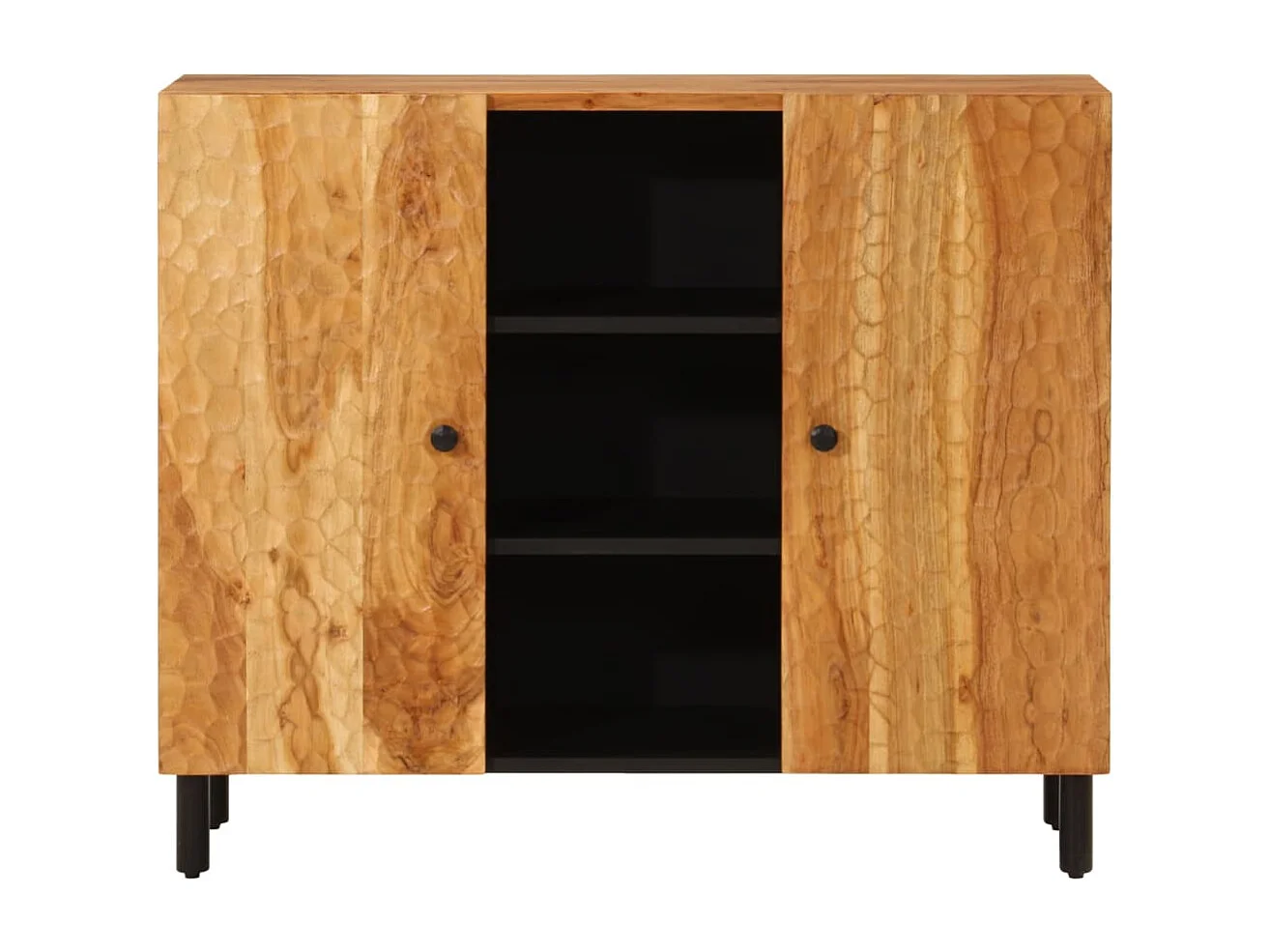 Móvel de apoio 90x33x75 cm madeira de acácia maciça