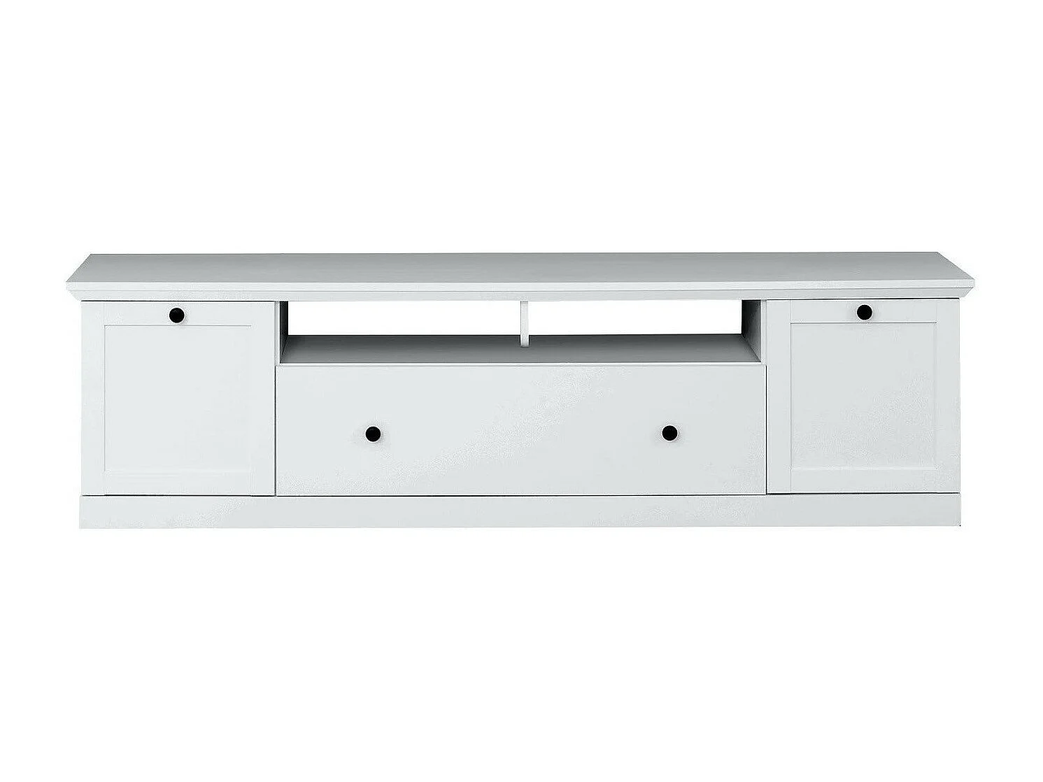 Wit TV-meubel 3 deuren moderne landelijke stijl Valex 177 cm