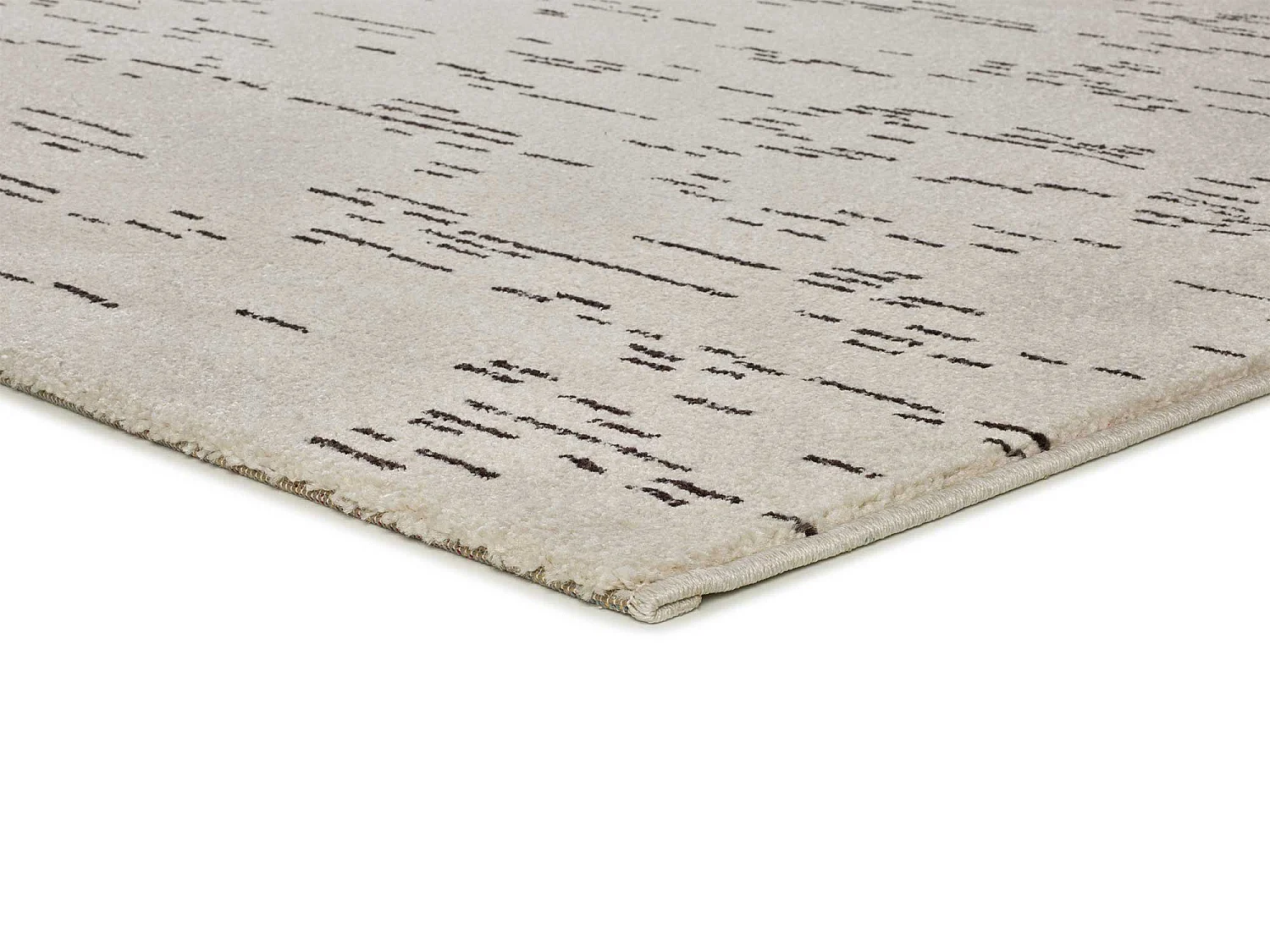 Alfombra interior  - abstracto - blanco - 133 x 190 cm - RETRO