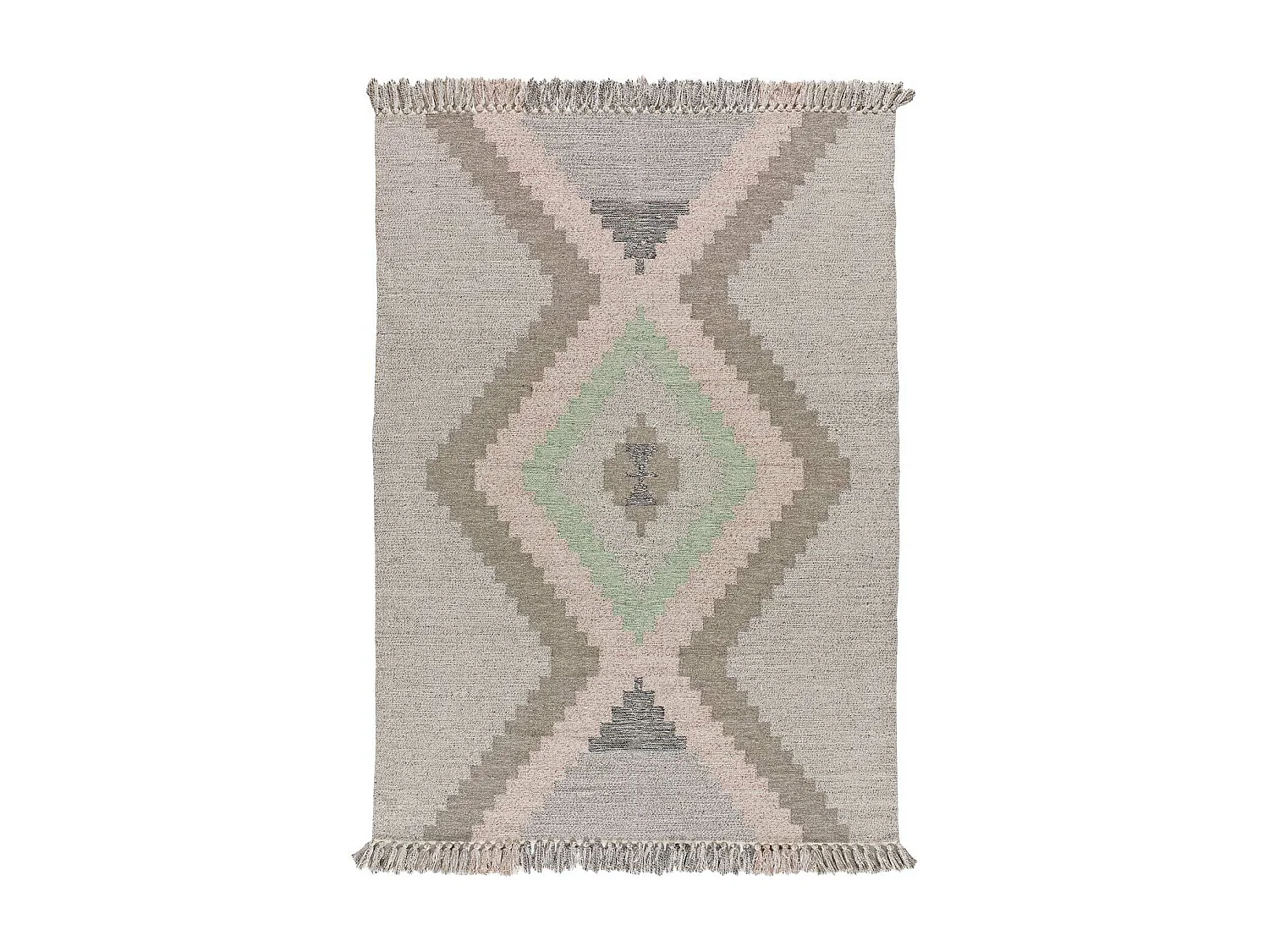 Tapis intérieur - ethnique - multicolore - 120 x 170 cm - CHANDIA