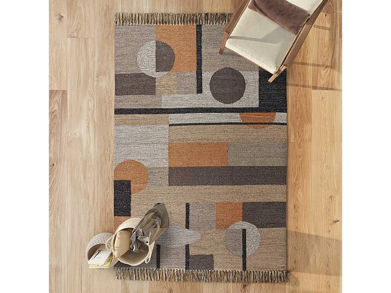 Tappeto interno - etnico - multicolore - 160 x 230 cm - CHANDIA