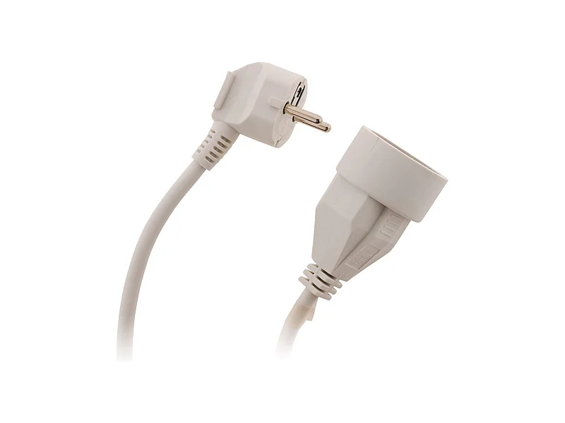 Prolongateur 16A 2P+T HO5VV-F 3G1,5mm² - Blanc 10m - Zenitech