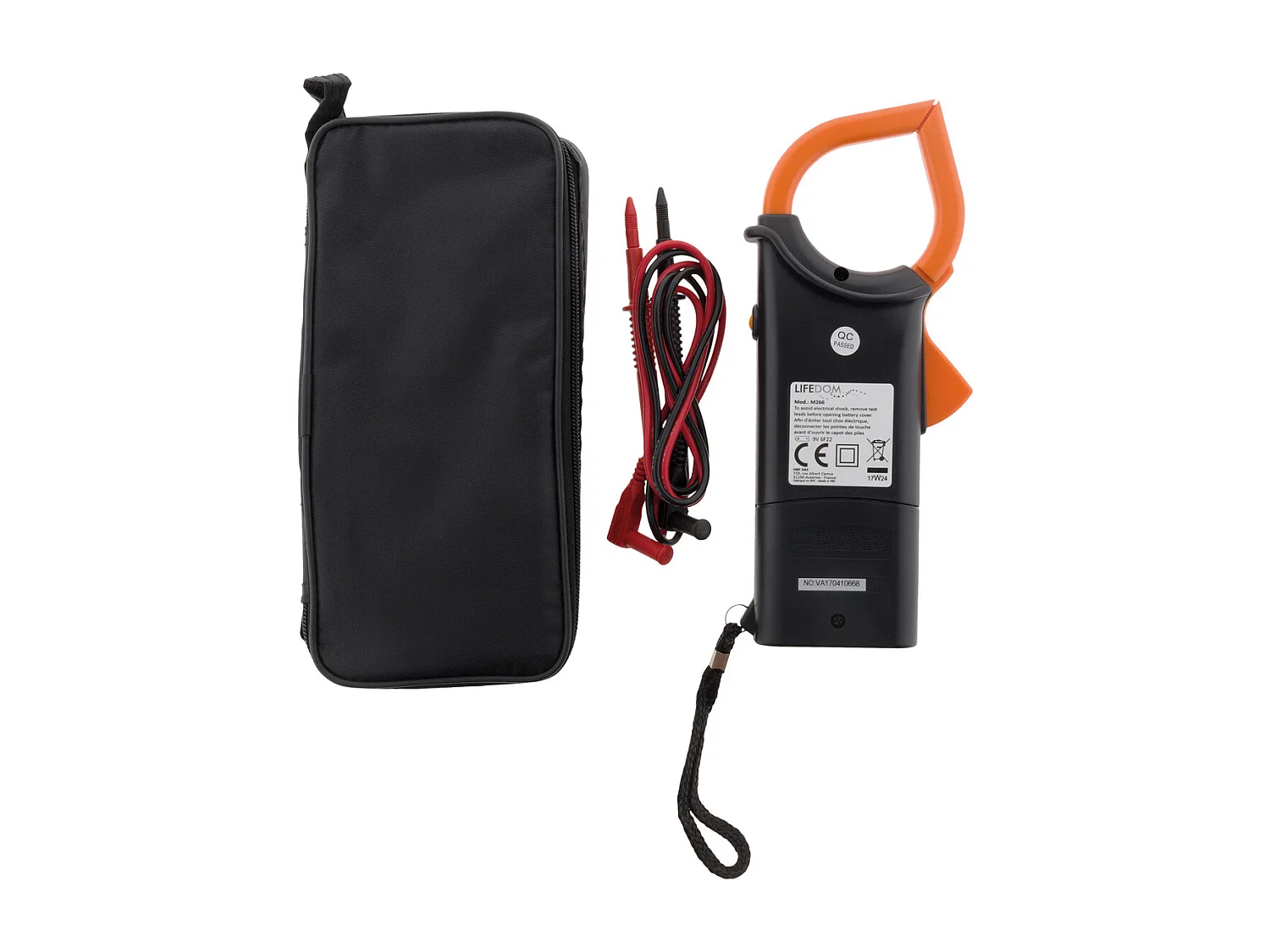 Pince ampèremétrique 600V HQ CAT III - Zenitech