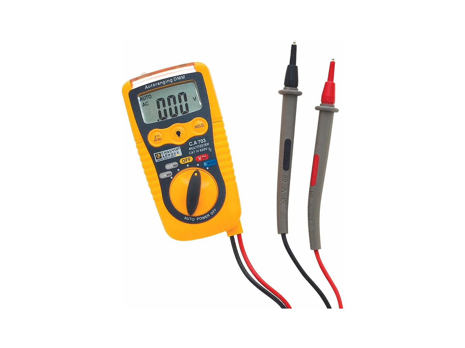 Multimètre et testeur de poche 600V - Chauvin Arnoux