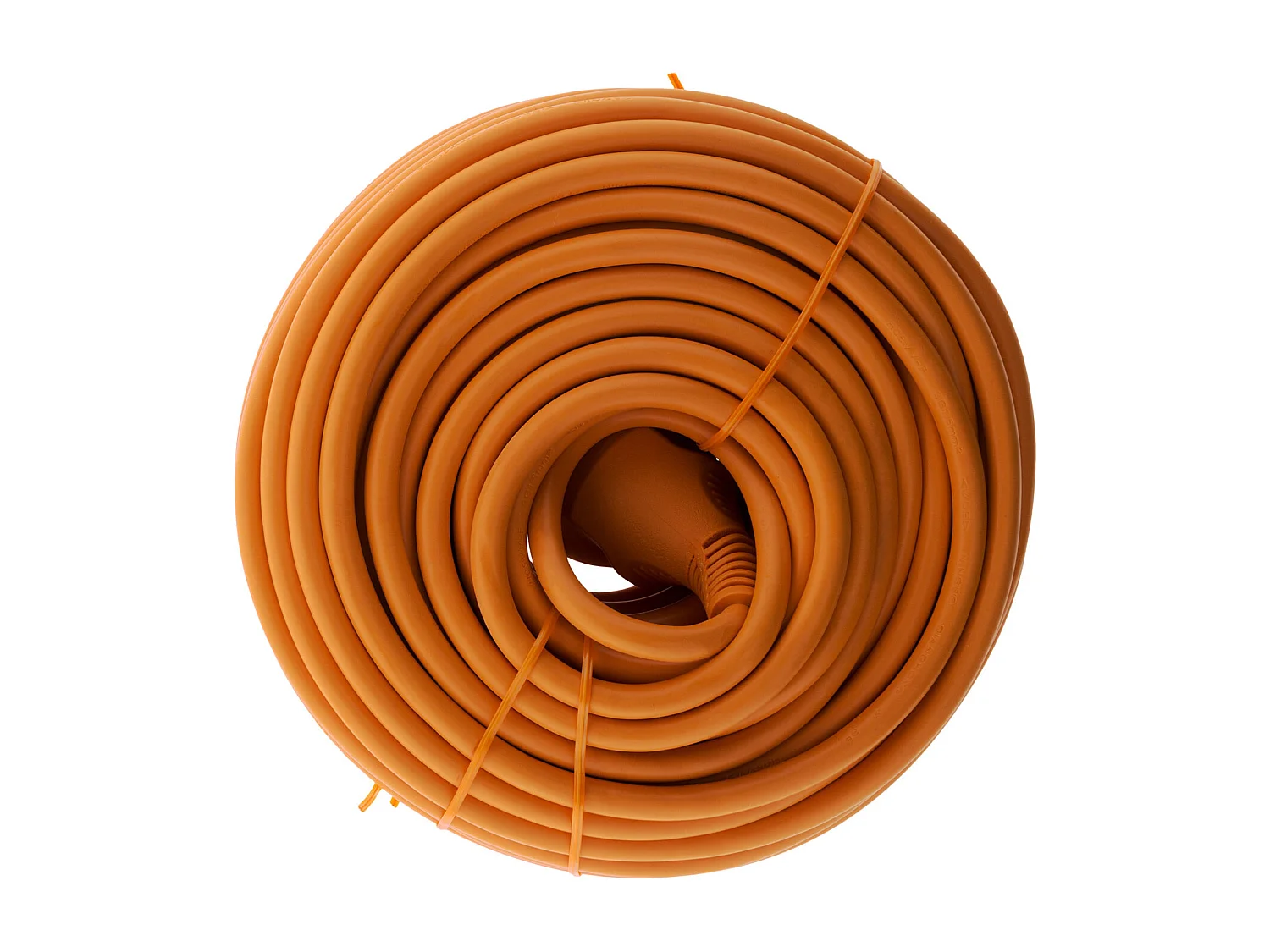 Ogródek przedłużaczowy 16A HO5VV-F 3G1,5mm² 2P+Ziemia 25m - Pomarańczowy - Zenitech