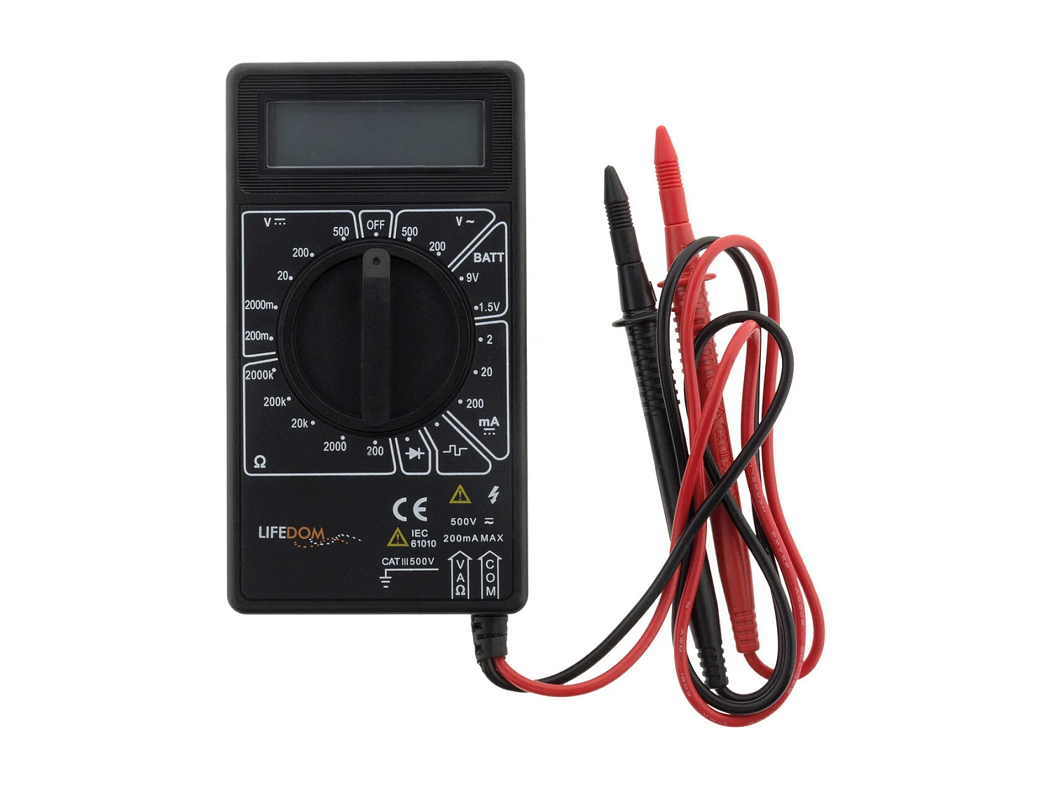 Multimètre digital 19 calibres - Zenitech