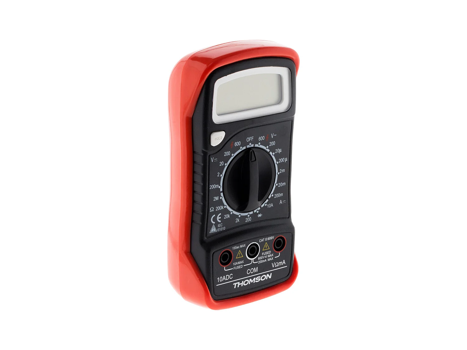 Multimètre digital antichoc 5 fonctions CAT III 600V - Protec