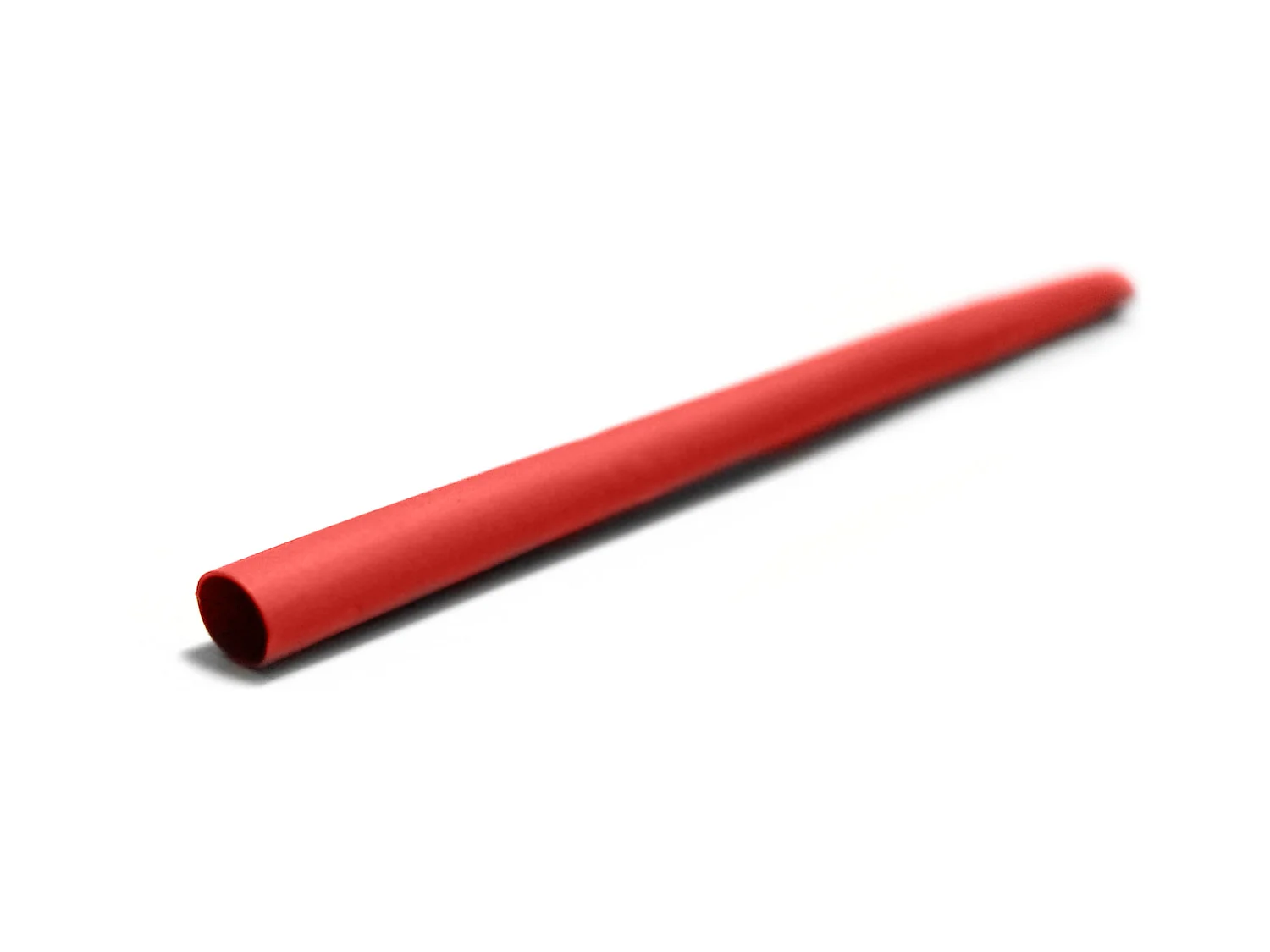 Gaine thermo rétractable Ø3,2cm - 1m - Rouge - Zenitech