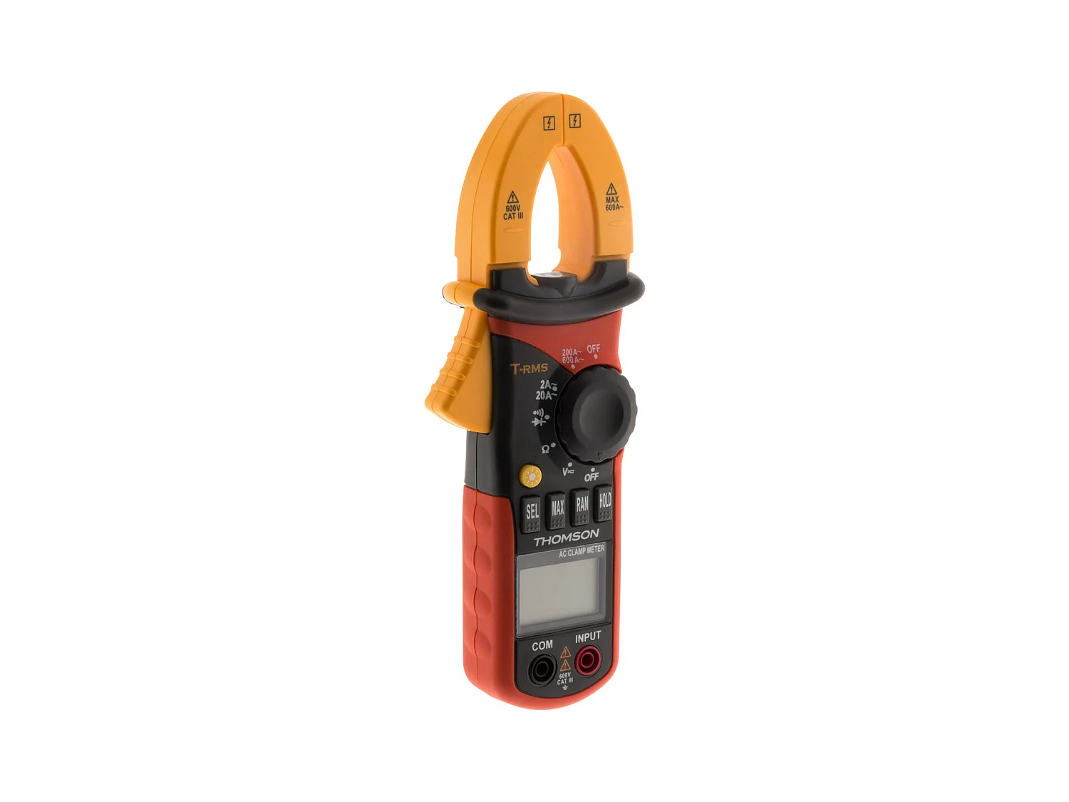 Pince ampèremétrique autocalibrée 6 fonctions CAT III 600V - Thomson