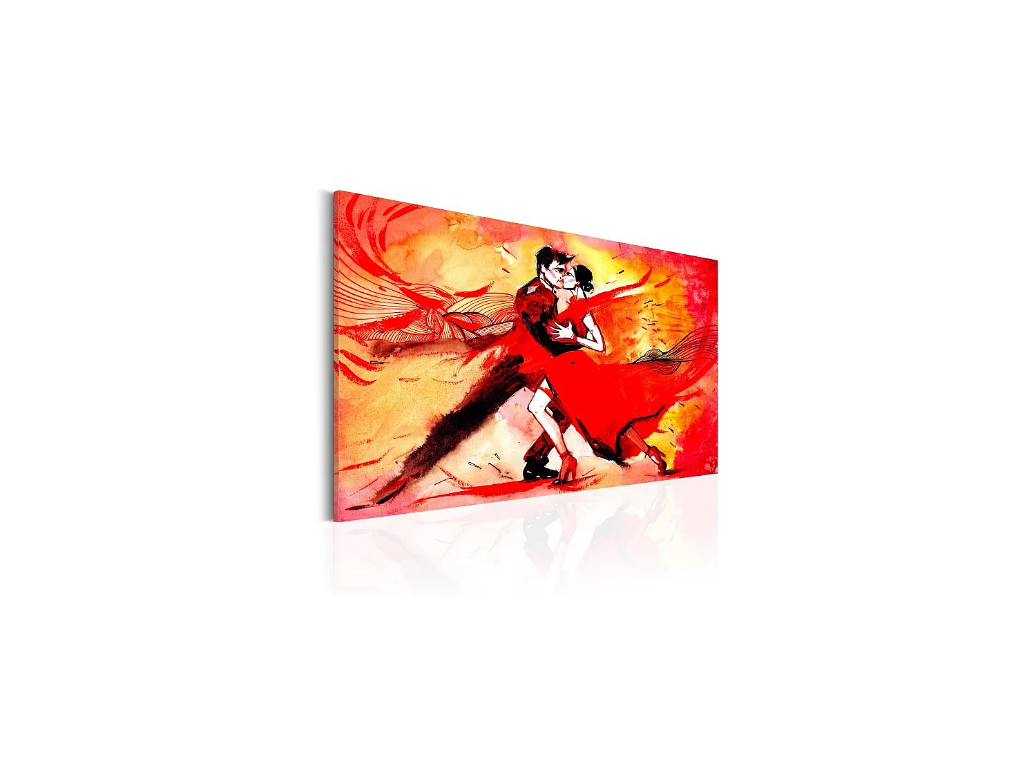 Tableau Personnages Danse sensuelle 90x60 cm