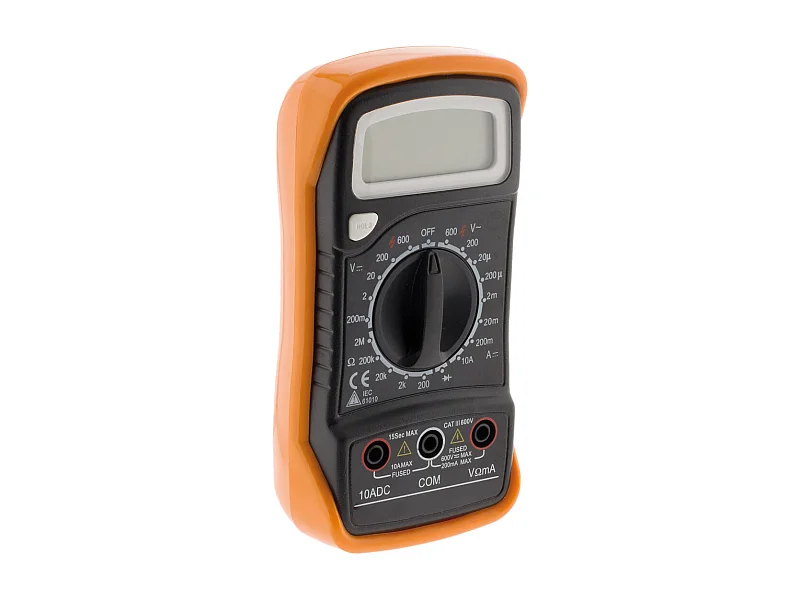 Multimètre antichoc 17 calibres 5 fonctions - Zenitech