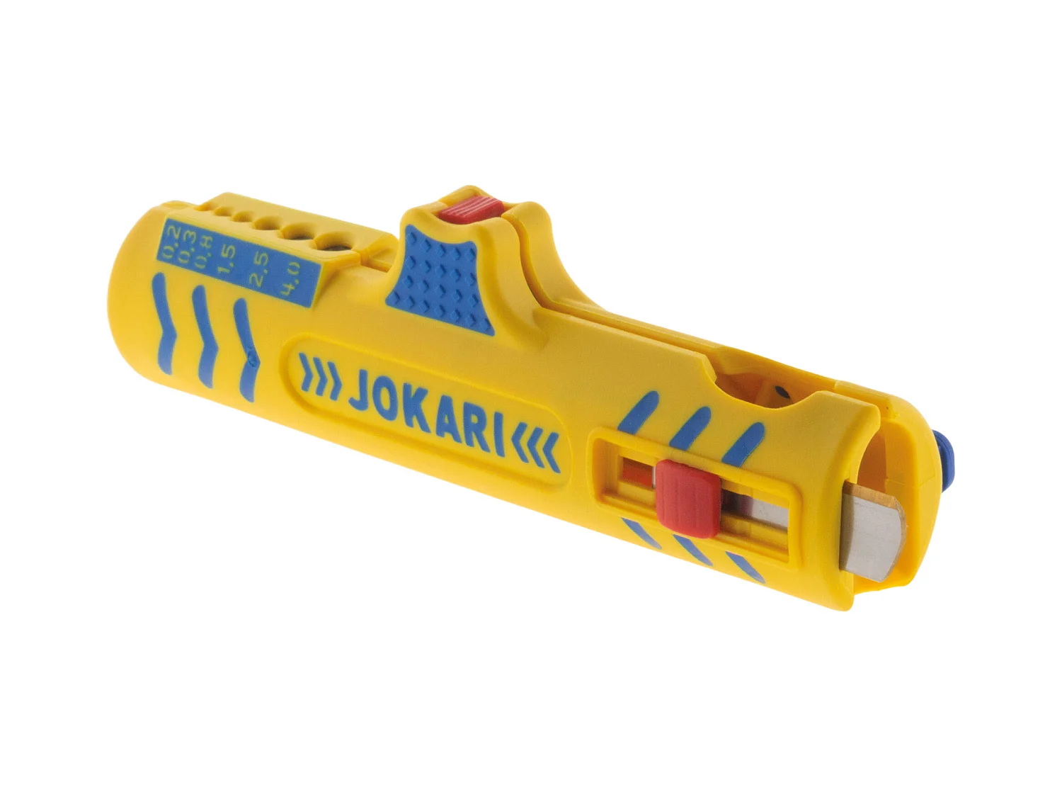Jokari striptang met titanium nitride mes voor diameters van 8-13mm