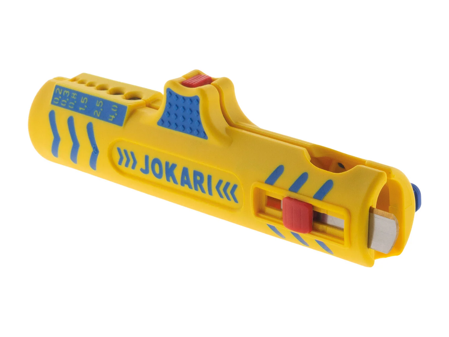 Faca de decapagem Jokari com lâmina de nitreto de titânio para diâmetros de 8-13mm