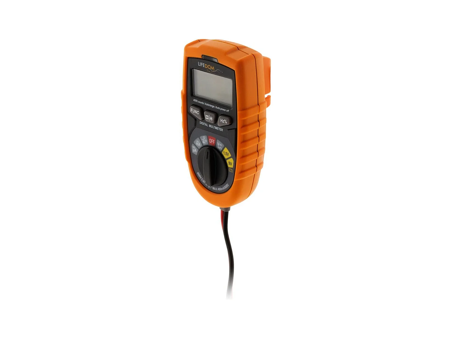Multimetro digitale automatico + rilevatore di corrente e metalli - Zenitech