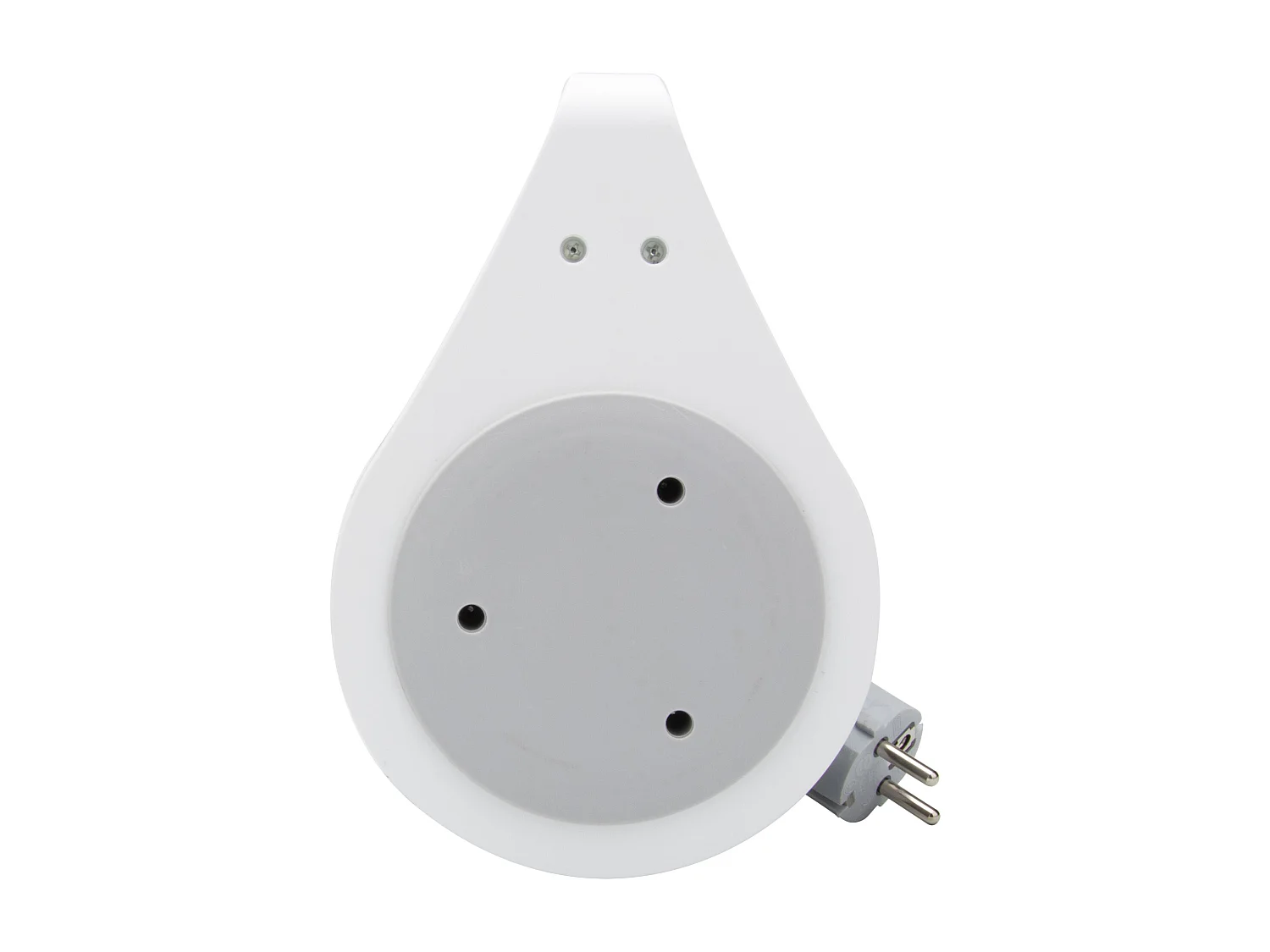 Mini enrouleur design 3 prises 2P+T - 7m - Gris - Zenitech