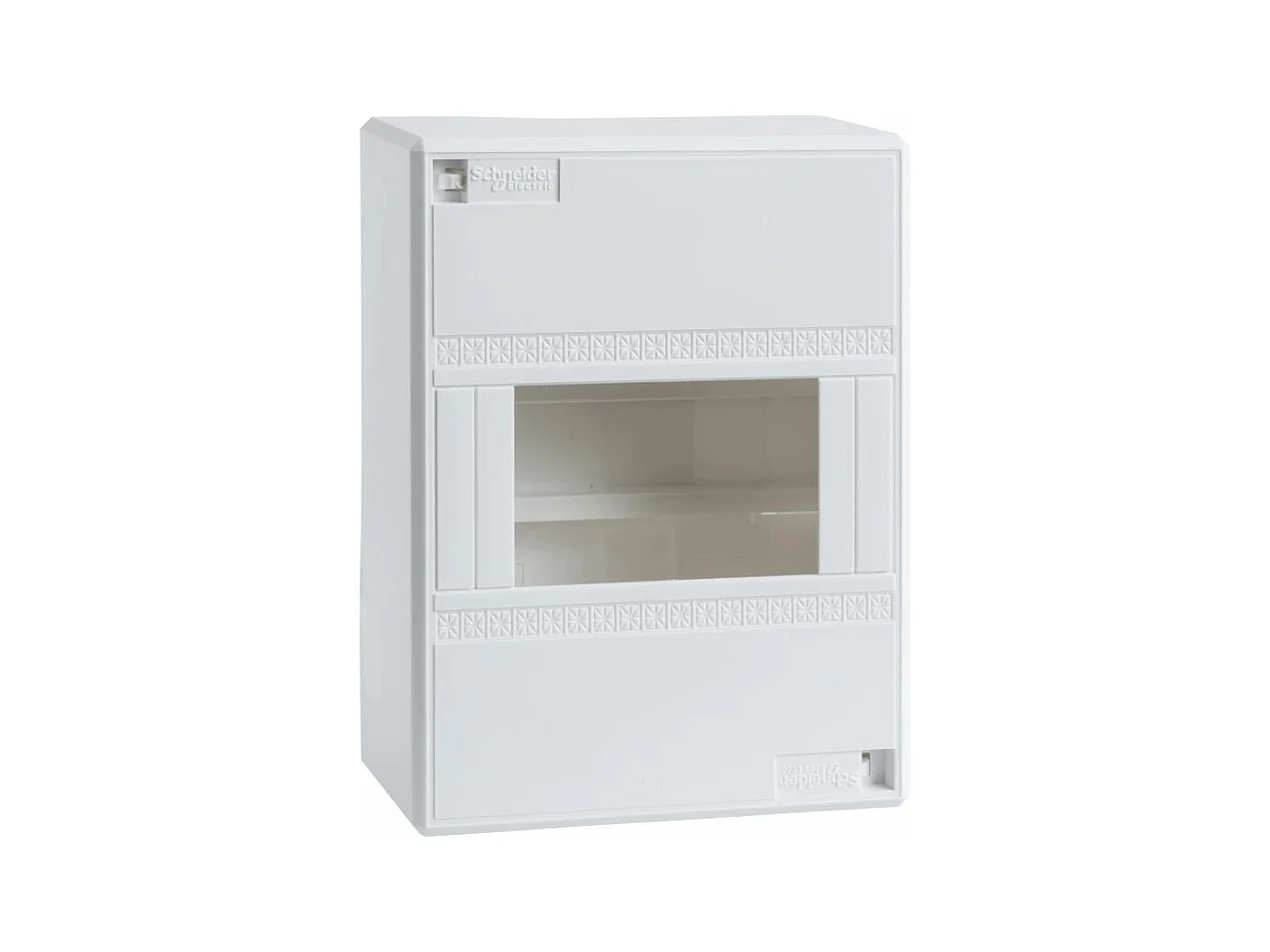 Schneider mini opale elektrische behuizing - 4/6/8 modules wit en groen