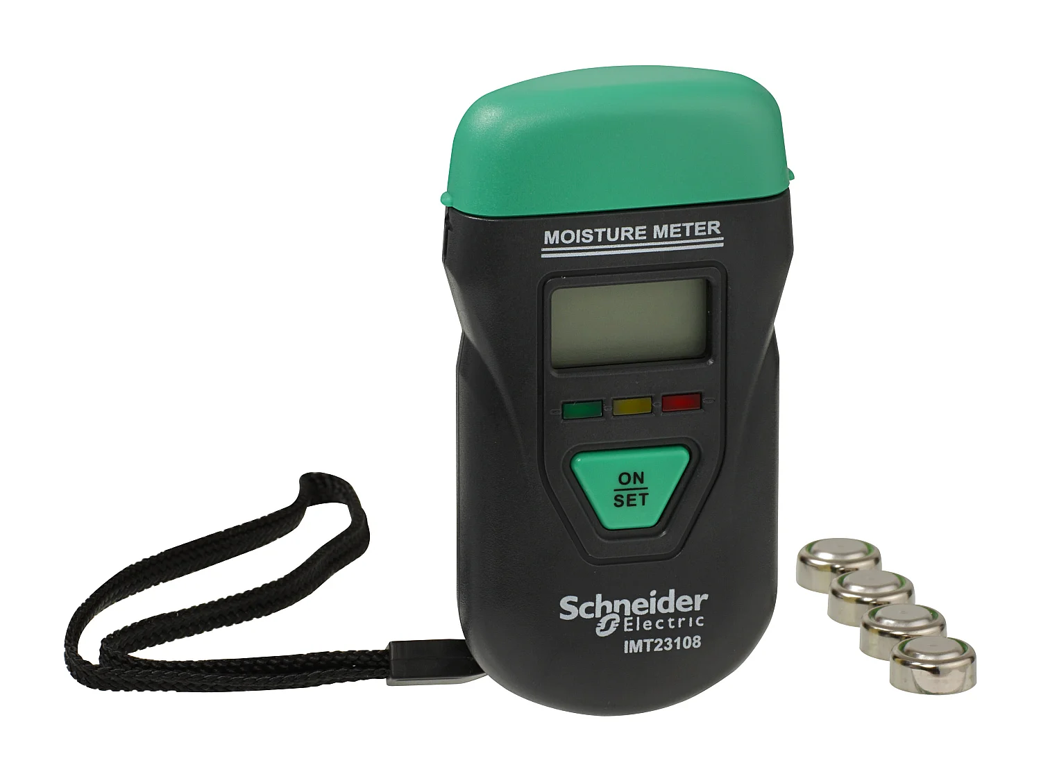 Schneider vochtdetector om het vochtniveau in hout en geharde materialen te meten