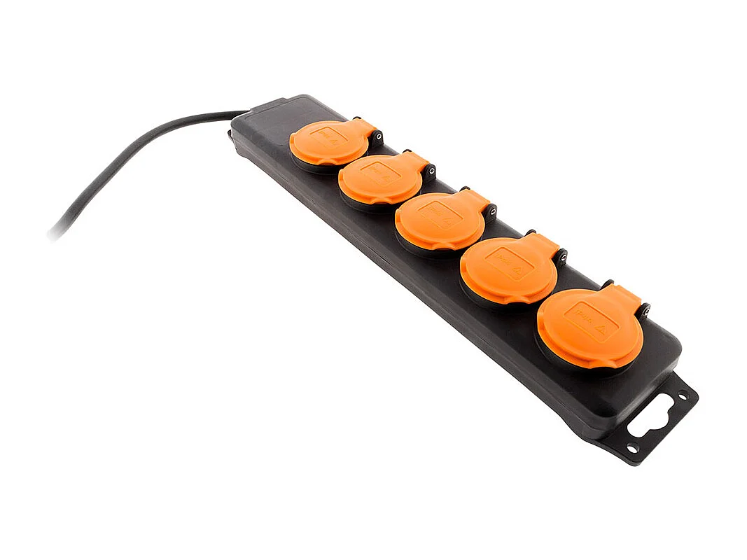 Bloc étanche 5 prises 16A 2P+T + clapets - Zenitech