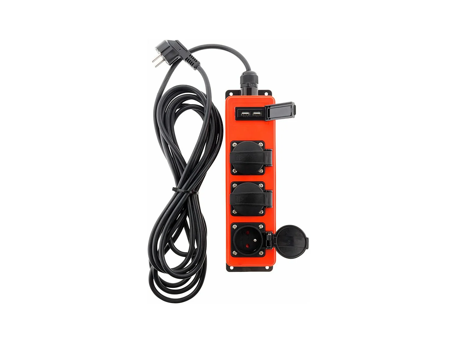 Multiprise étanche 3 prises 16A 2P+T + USB - Zenitech