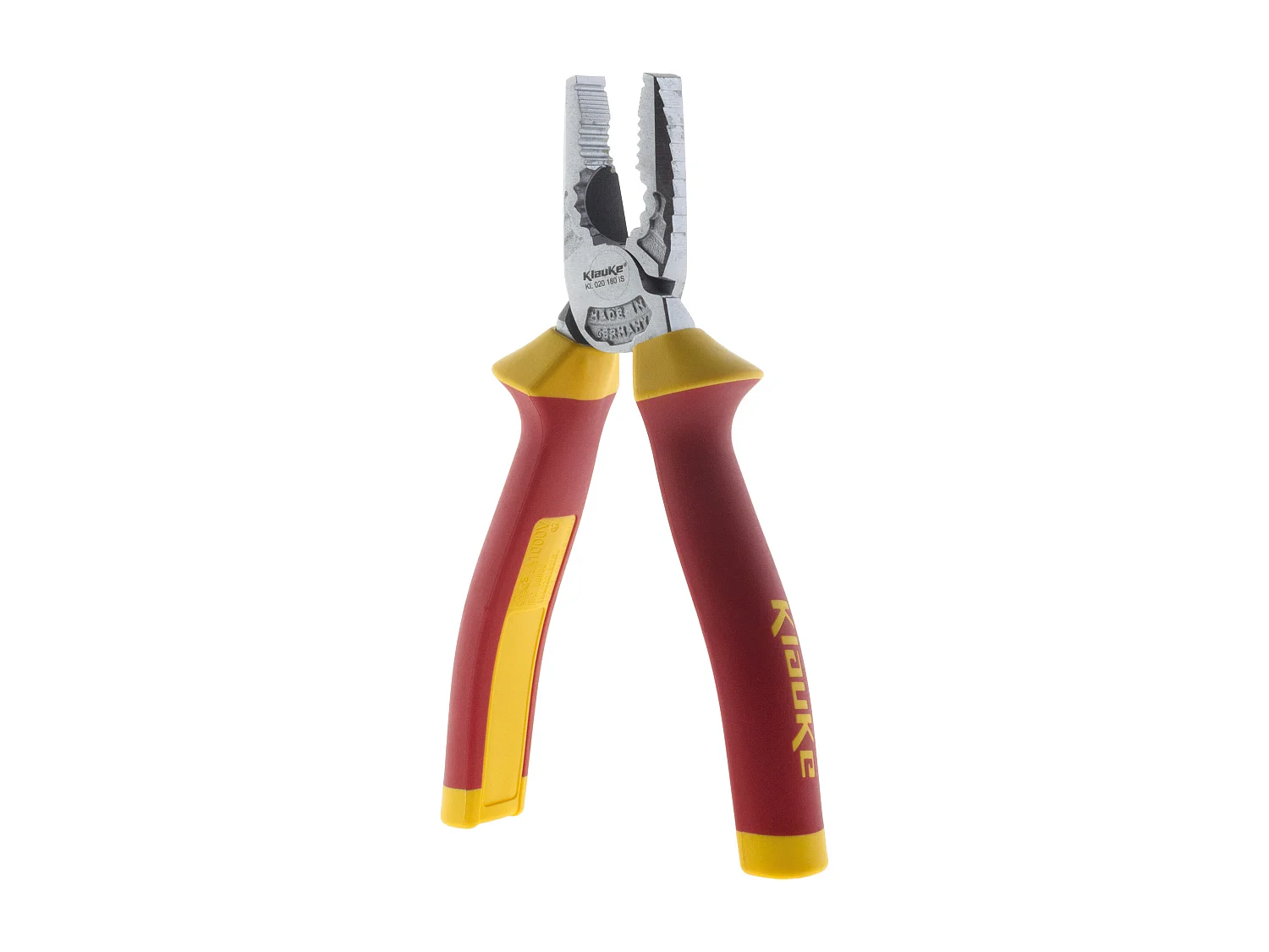 Pinza universal aislada 1000V 180mm con alta desmultiplicación - Klauke