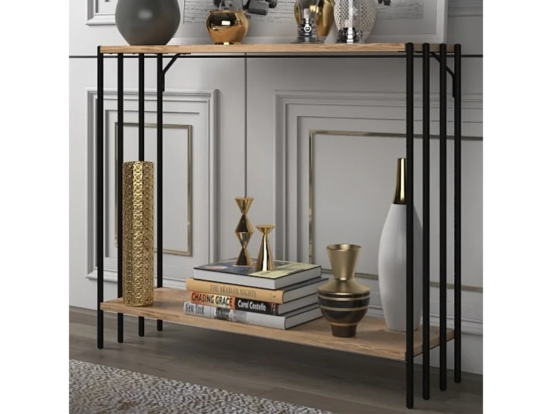 Console industrielle avec étagères PITEA