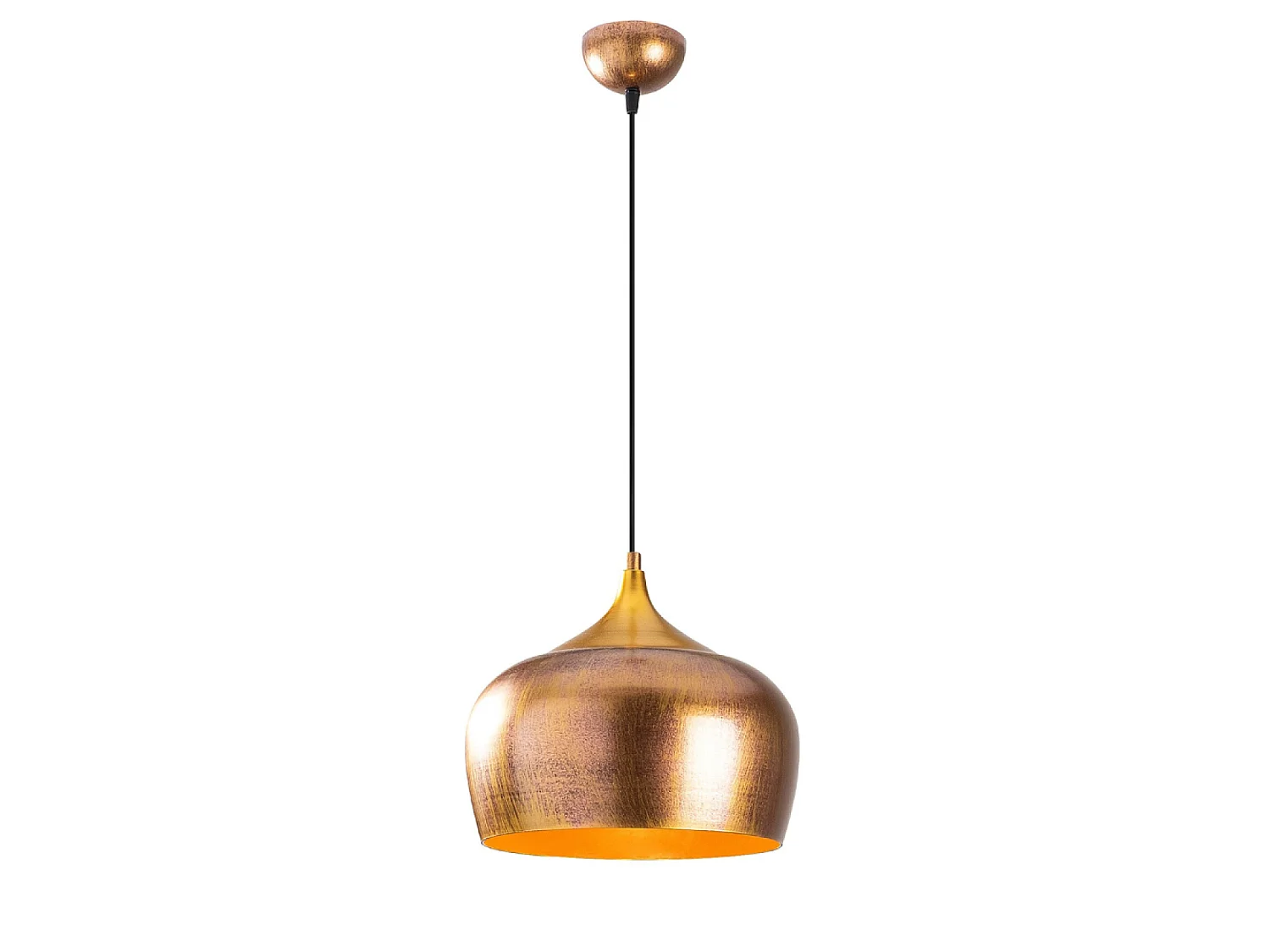 Gouden metalen hanglamp CAMILLE Modern en Elegant