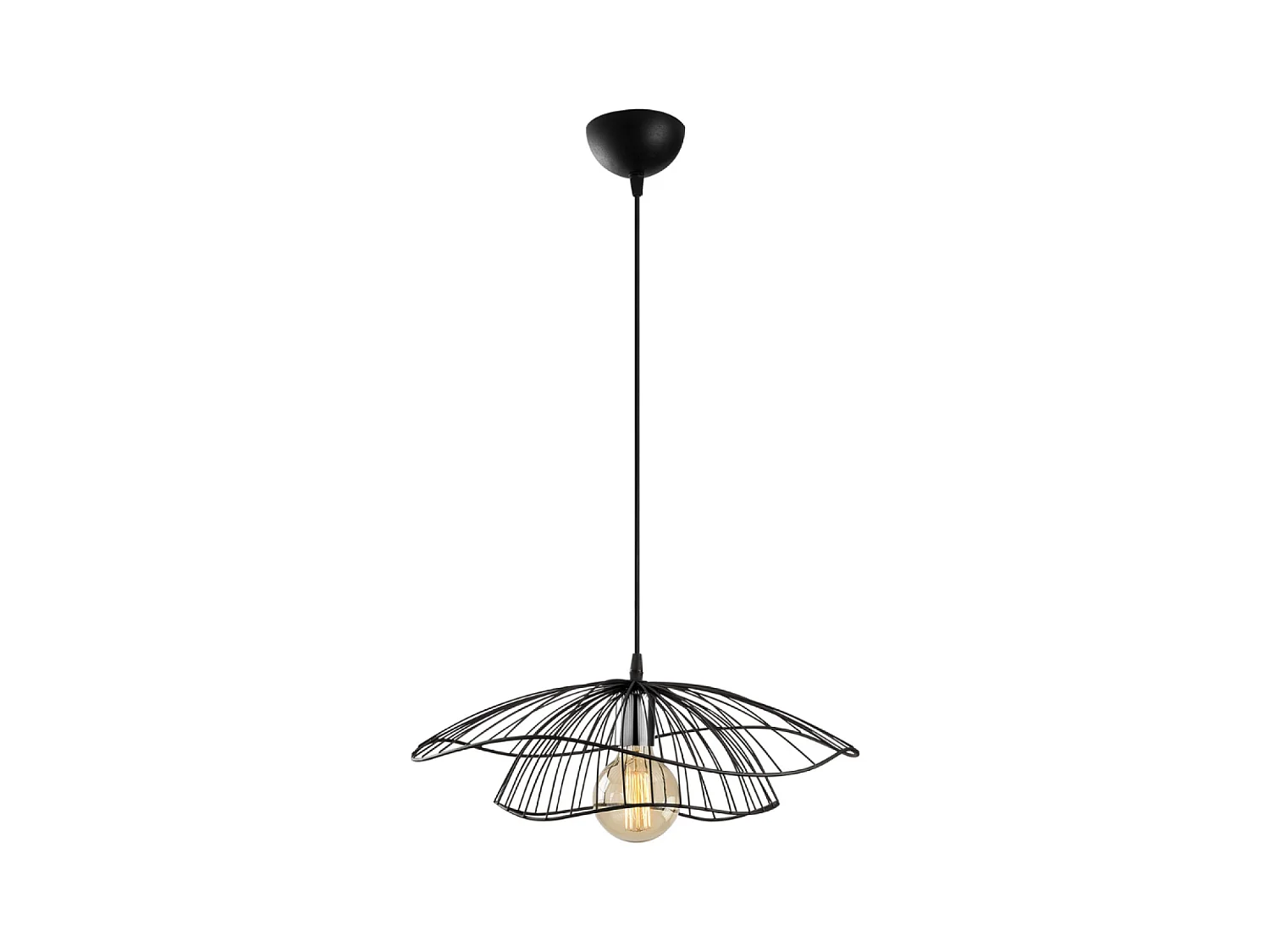 Suspension filaire noire LOLA