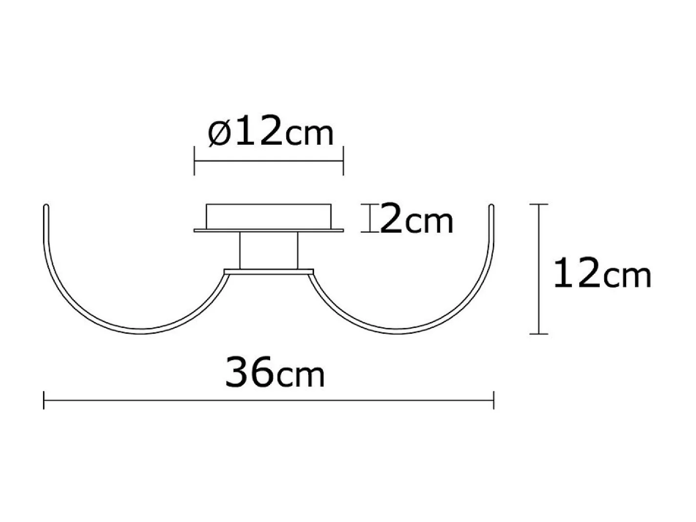 Zwarte metalen hanglamp LINDA - Moderne Chique Stijl