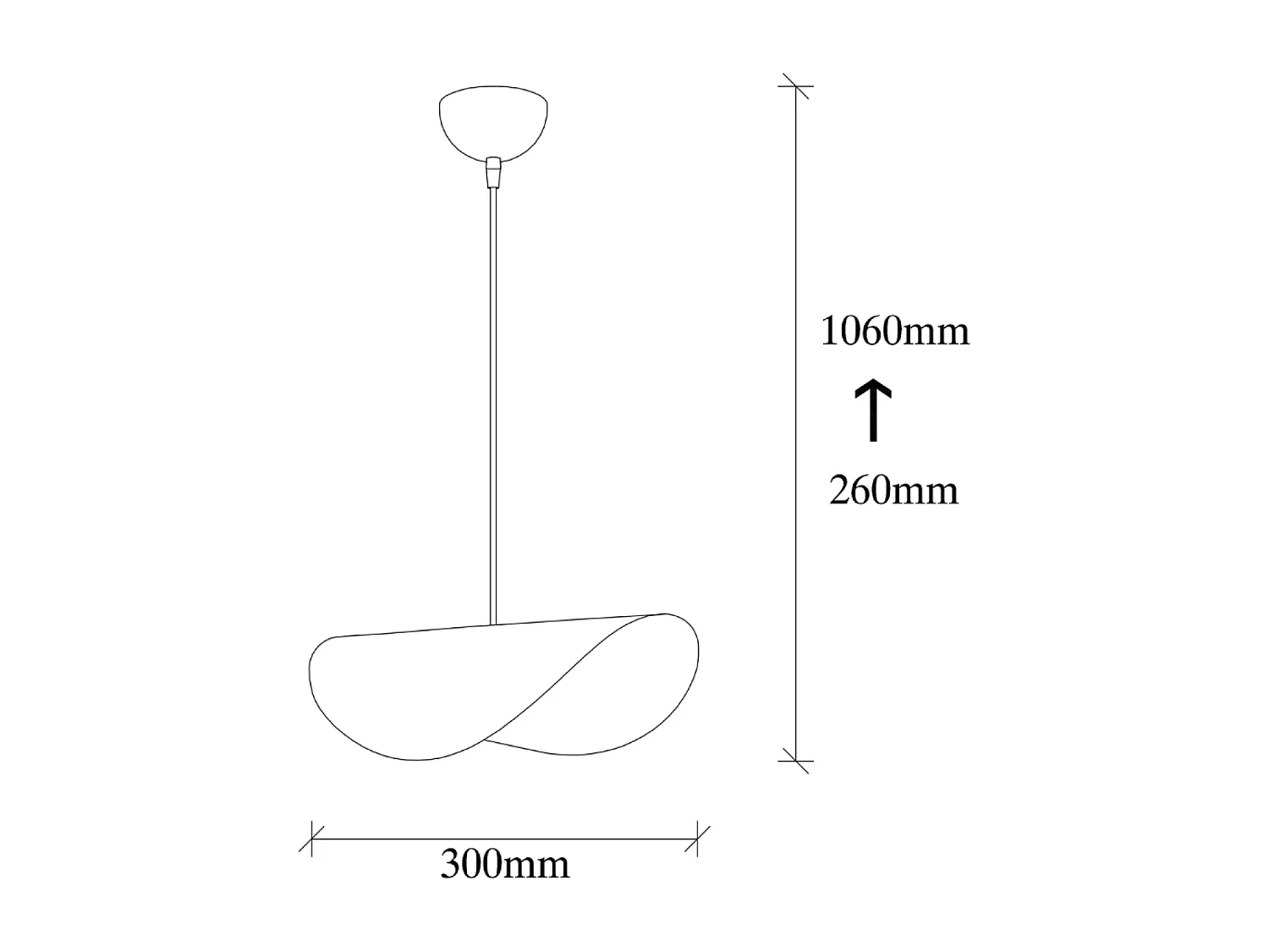 Lámpara colgante blanca y dorada de metal SALOME - Diseño aéreo para un ambiente acogedor y sofisticado