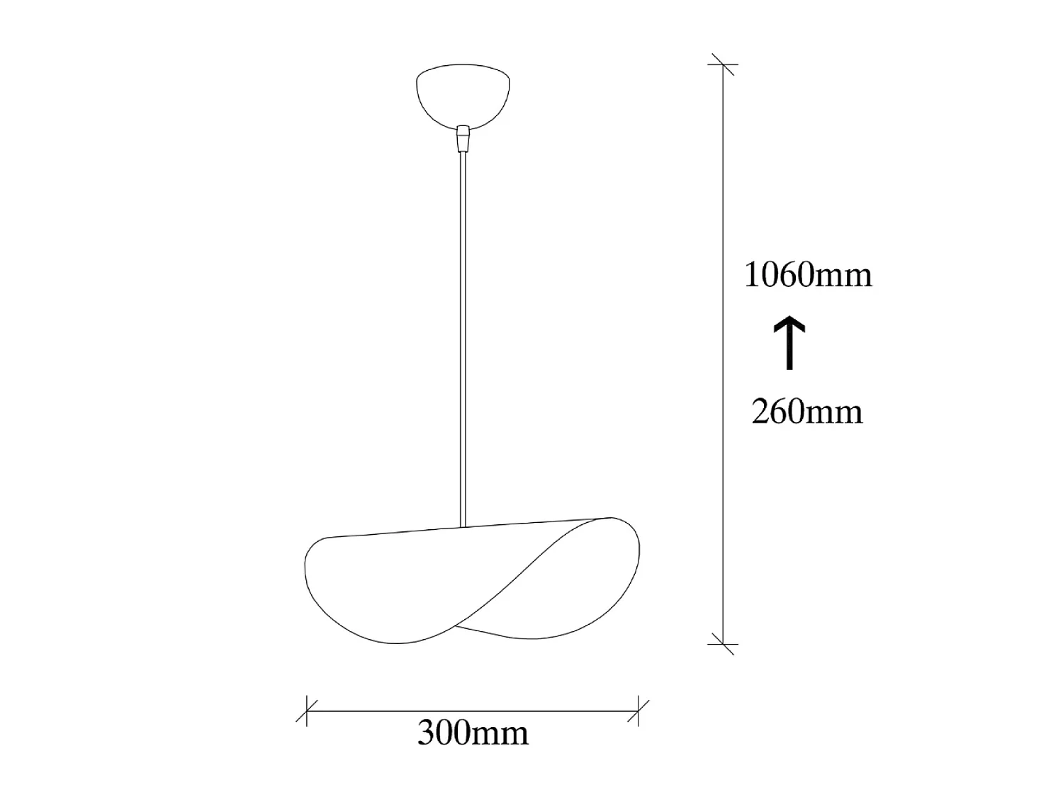 Witte en gouden metalen hanglamp SALOME - Luchtig ontwerp voor een gezellige en verfijnde sfeer