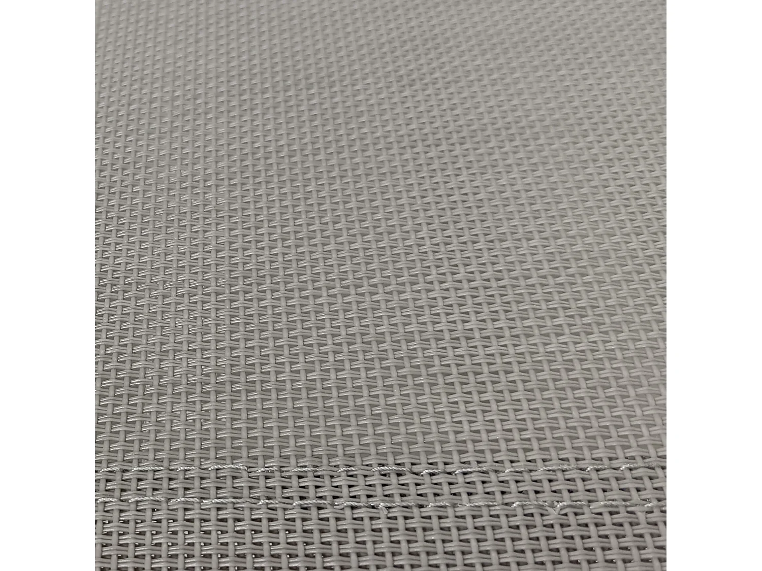 Sedie Pieghevoli Rebecca Mobili Ilomba 84x48x57 Alluminio Poliestere Bianco Beige Moderno SET 2 pezzi Da Montare