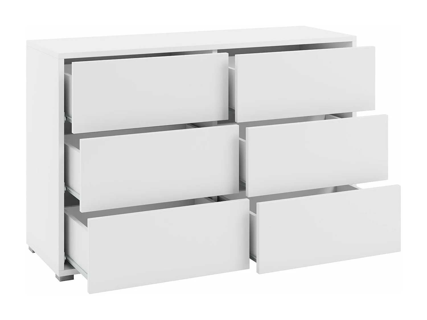 Cómoda Comfivo Fersoe 103, Cachemira, Con cajones, 73x120x41cm