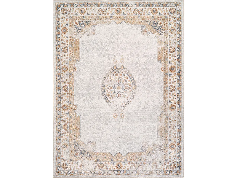 Alfombra Vintage Lavable - Multicolor/Marrón - 160x213cm - DEEPIKA