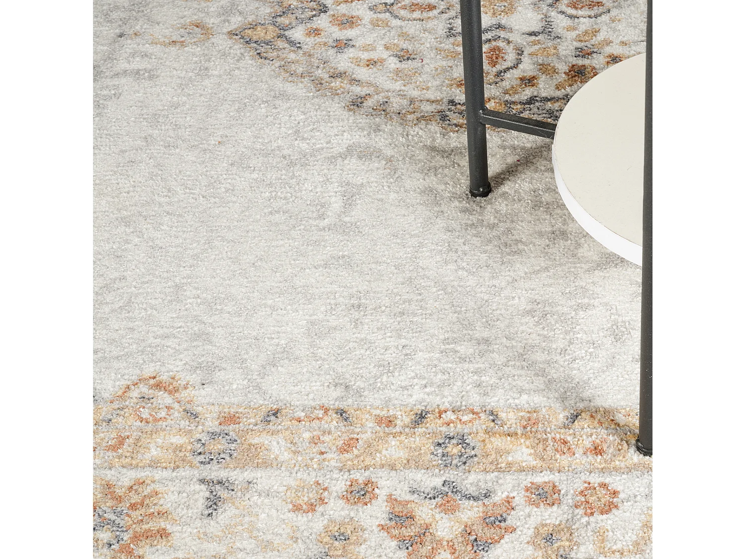 Alfombra Vintage Lavable - Multicolor/Marrón - 160x213cm - DEEPIKA