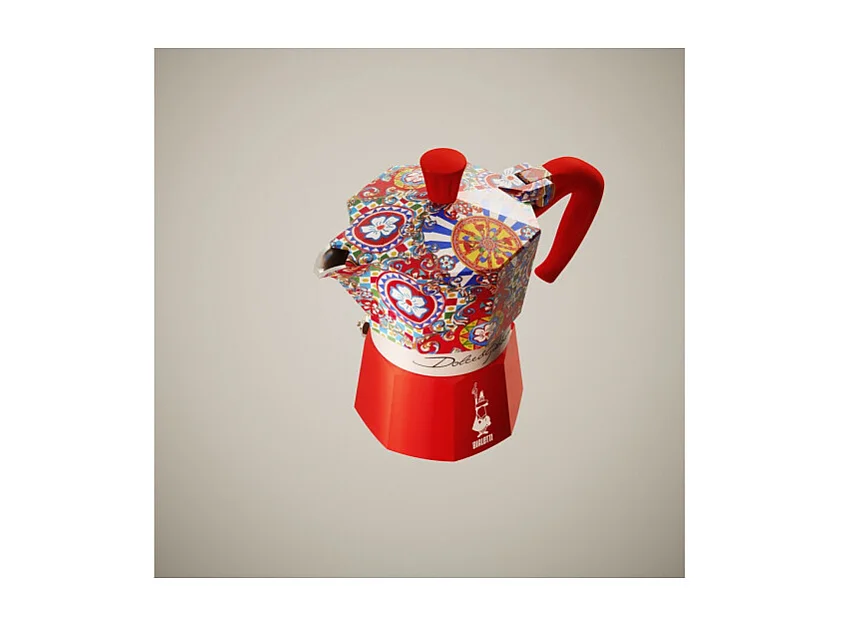 Cafetière Moka Express Dolce Gabbana 3 tasses