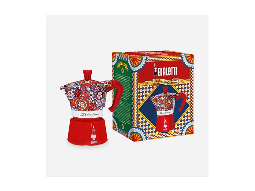 Cafetière Moka Express Dolce Gabbana 3 tasses