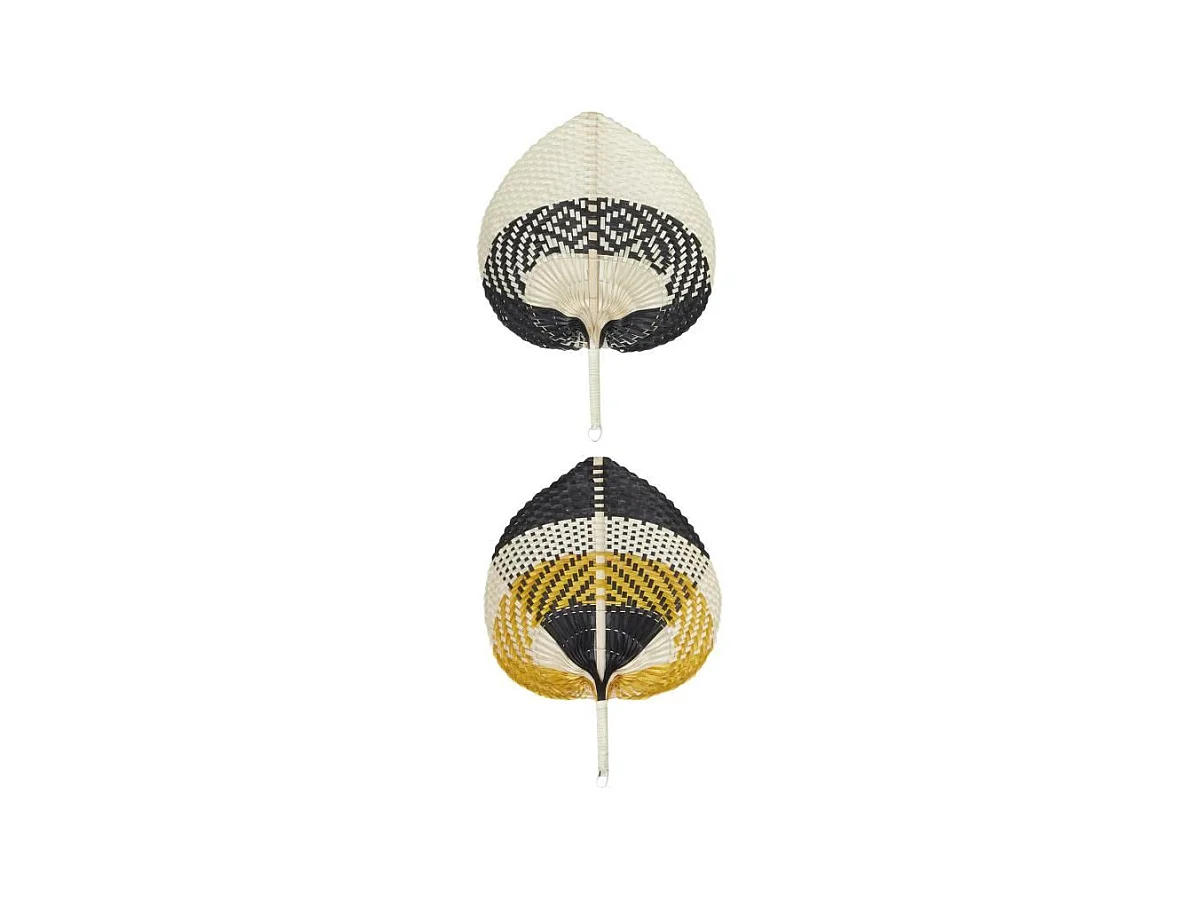 Éventail en bambou (lot de 2) Lot de 2