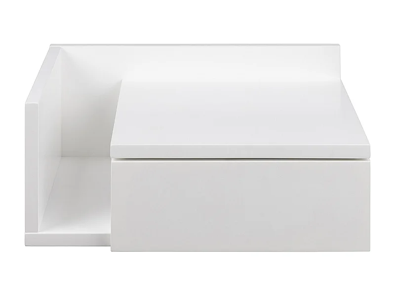 Mesilla de pared blanca con cajón NASTY