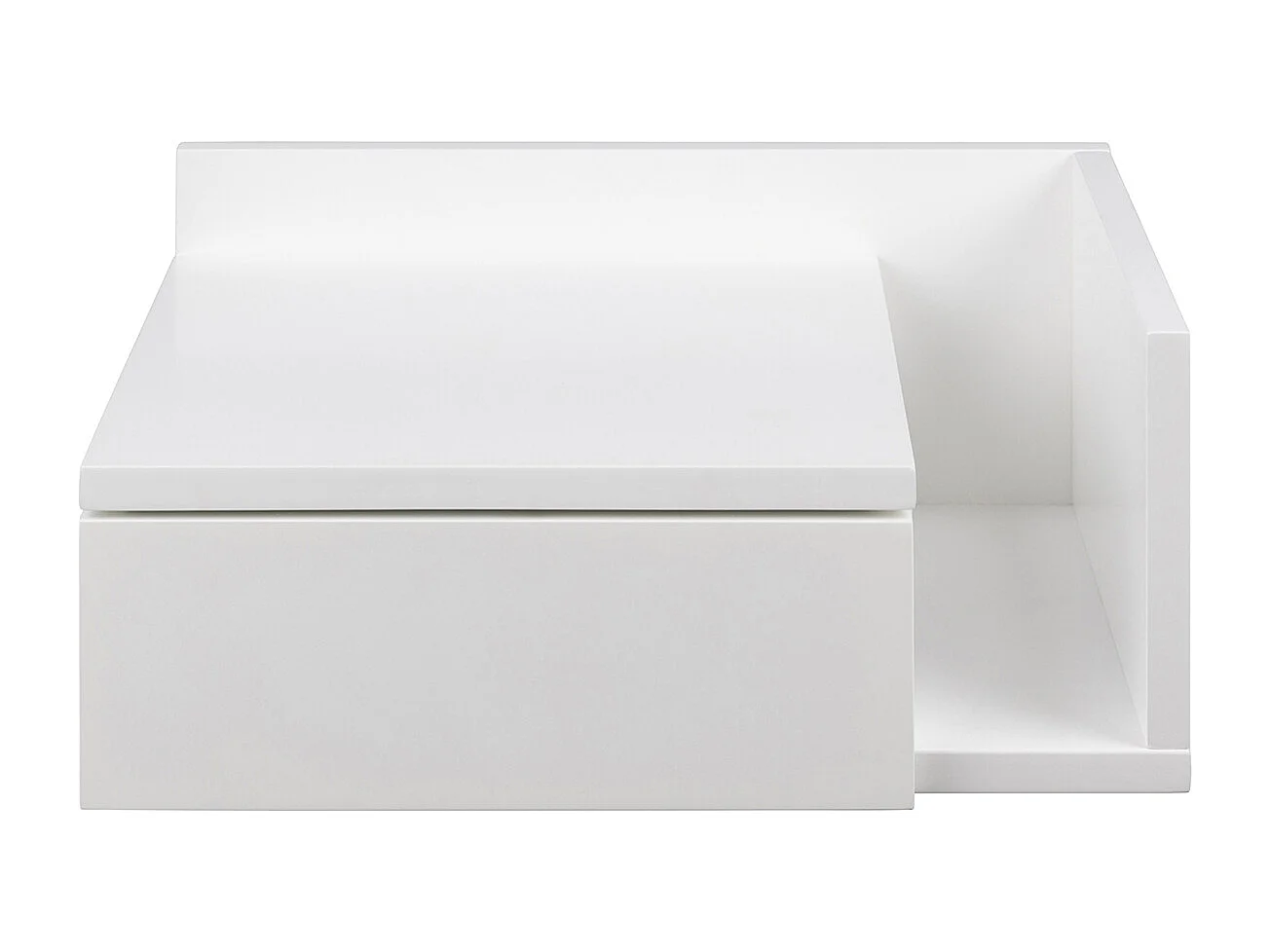 Mesilla de pared blanca con cajón NASTY