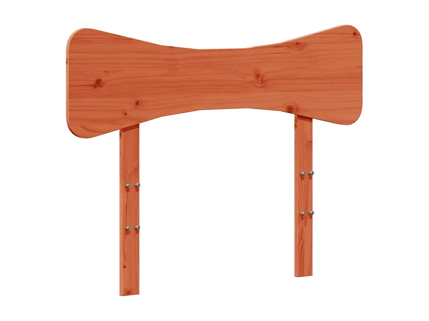 Tête de lit cire marron 100 cm bois massif de pin