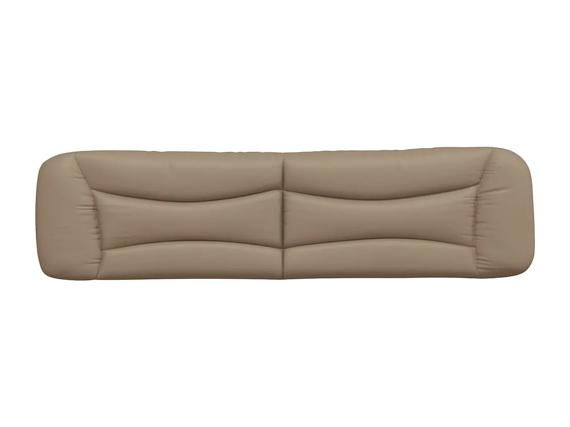 Coussin de tête de lit cappuccino 200 cm similicuir