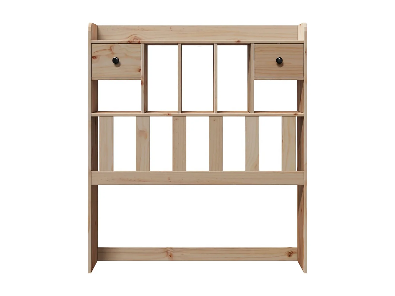 Tête de lit avec rangement 100 cm bois massif de pin