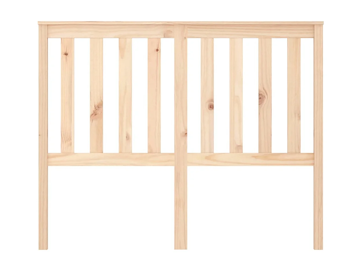 Cabecero de cama madera maciza de pino 141x6x101 cm
