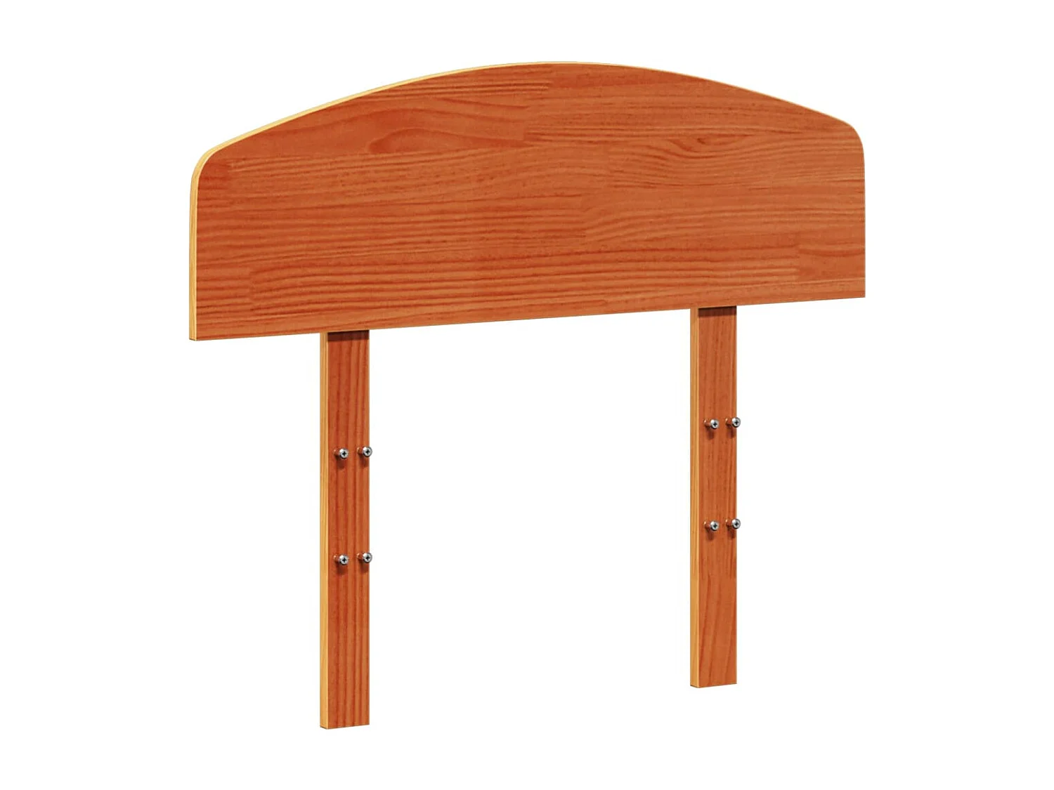 Tête de lit cire marron 100 cm bois massif de pin