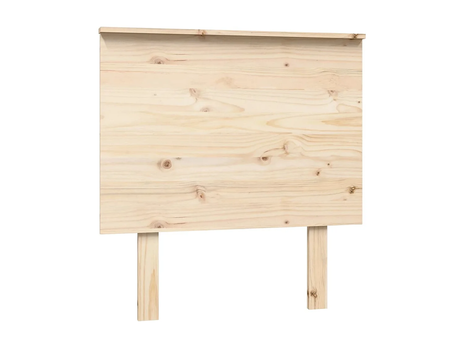 Cabecero de cama madera maciza de pino 79x6x82,5 cm