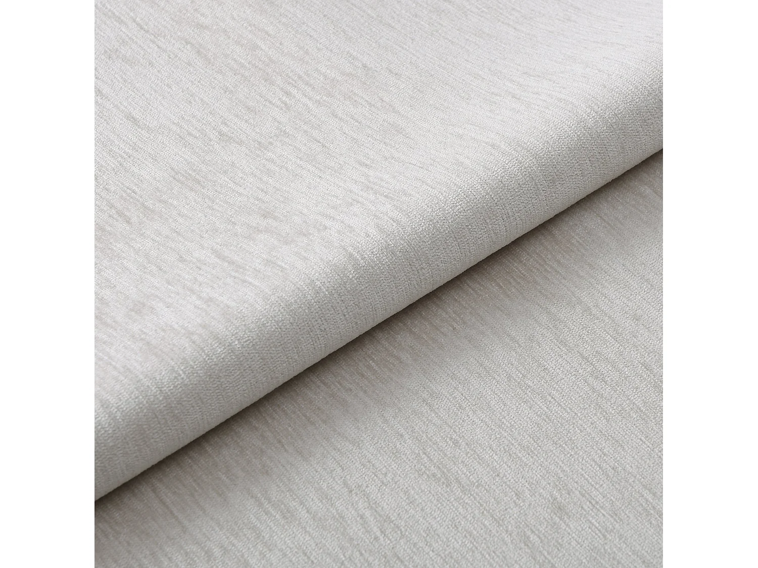 Canapé 3 places tissu tramé toucher doux crème 210cm CELINE