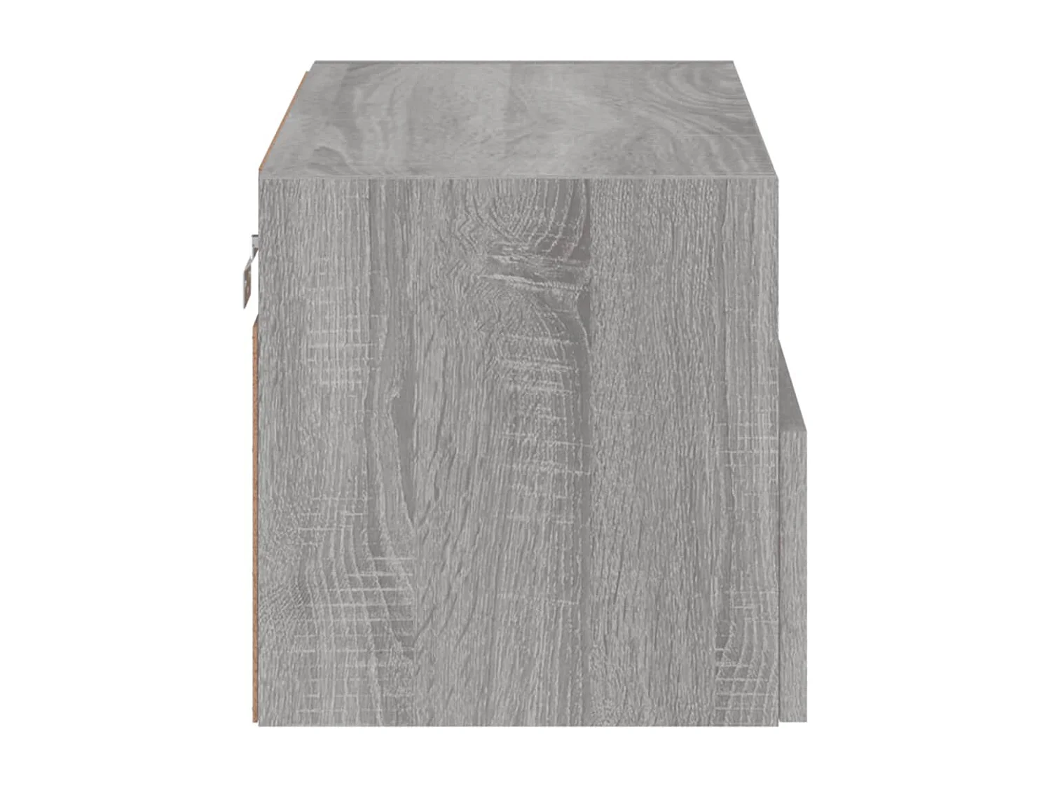 Mobile TV a Parete Grigio Sonoma 60x30x30 cm Legno Multistrato
