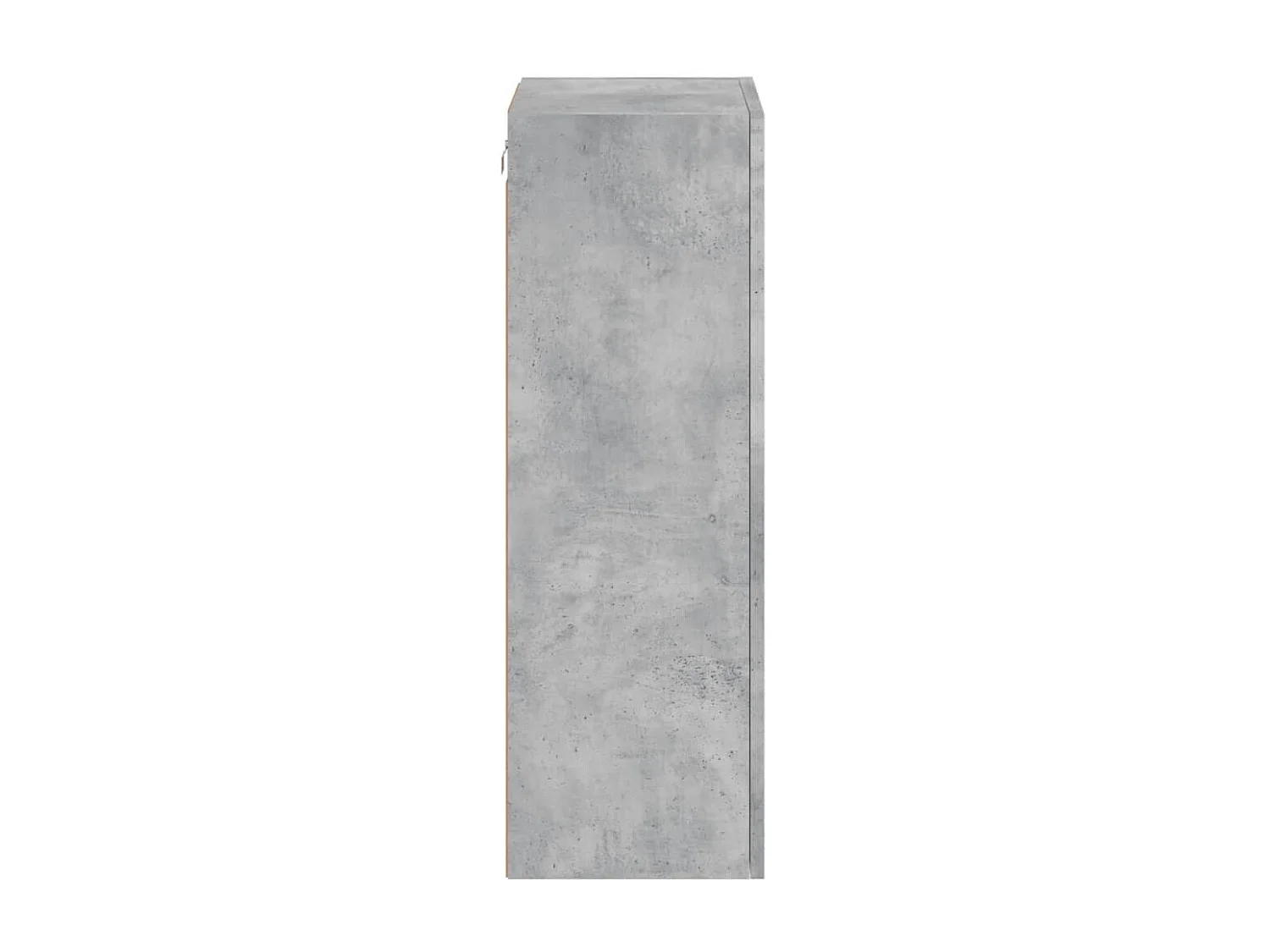 Meuble TV mural gris béton 40,5x30x90 cm bois d'ingénierie