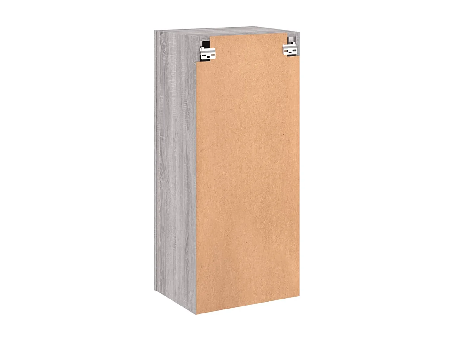 Mobile TV Parete Grigio Sonoma 40,5x30x90 cm Legno Multistrato